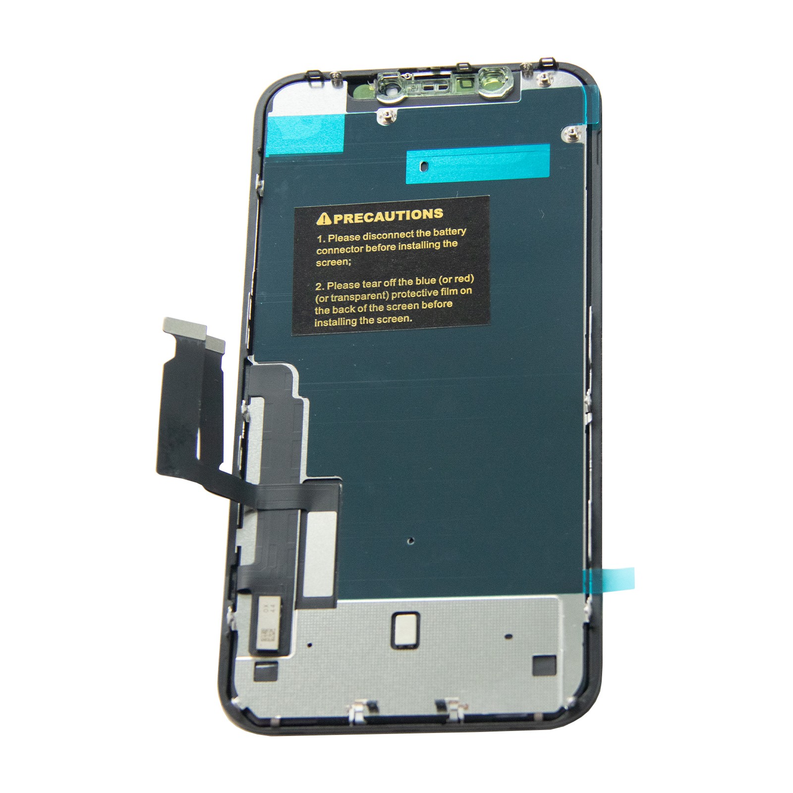 For iPhone XR LCD Display Touch Screen Digitizer Assembly Frame Replacement