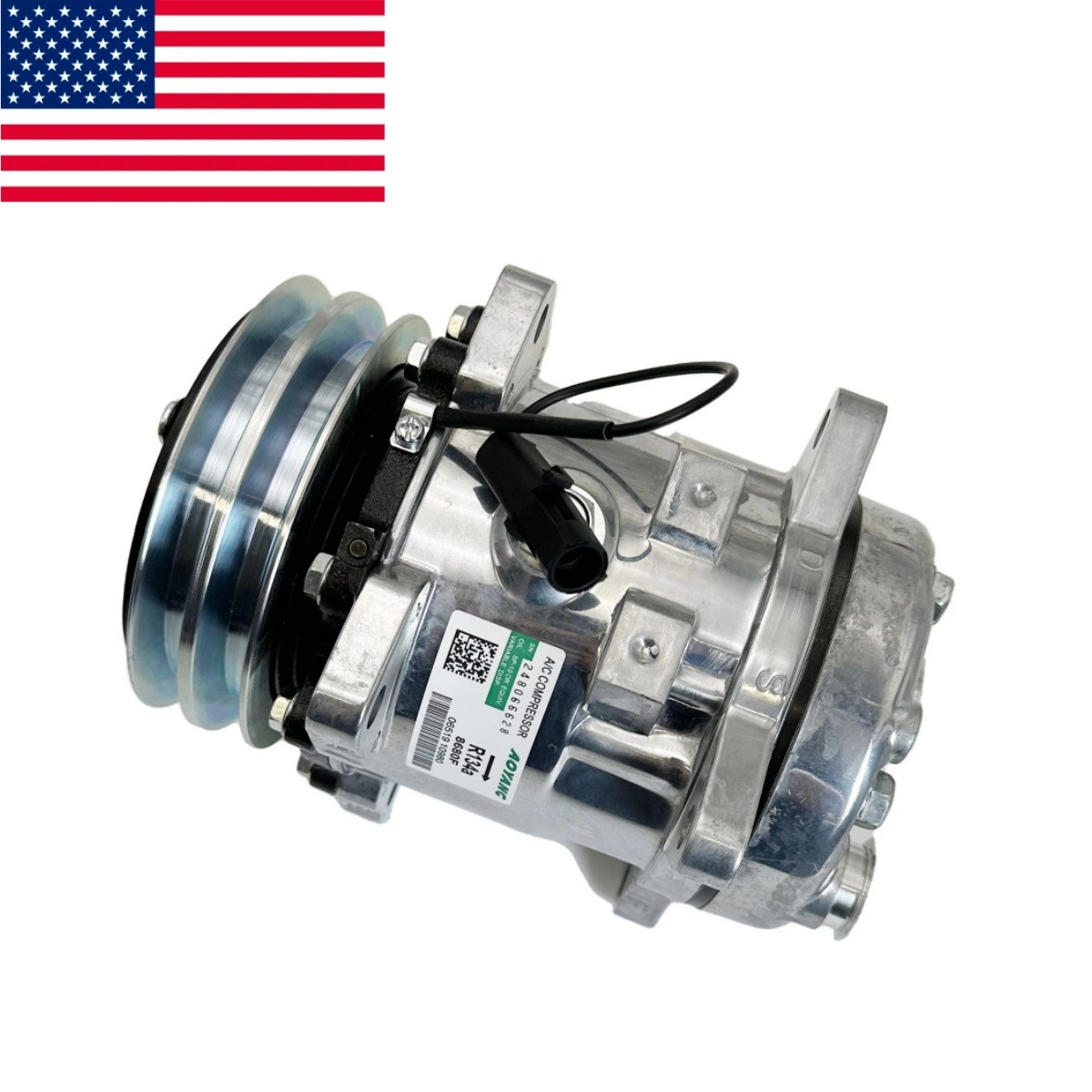 12V A/C Compressor 1911506010 S5077 Fits Takeuchi TB145 TL130 TL140 TL250 TL6CR