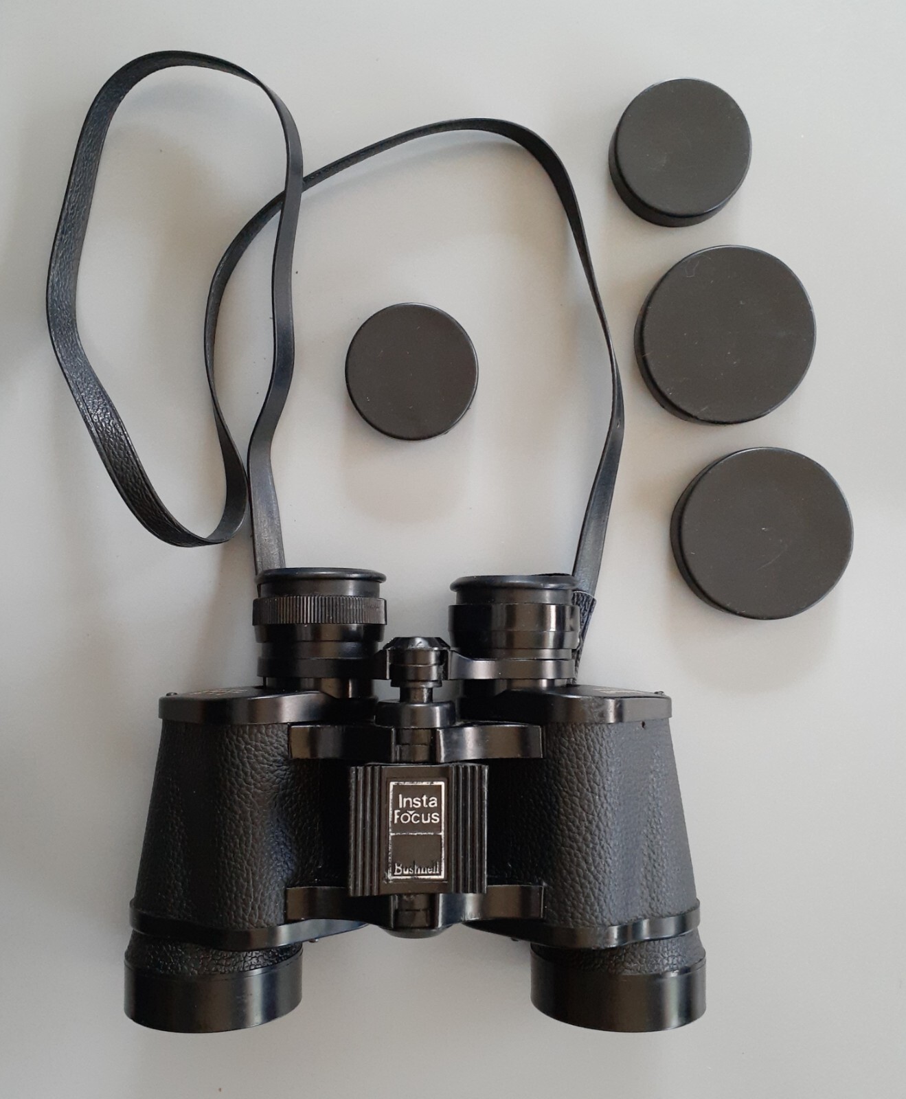 Vintage BUSHNELLL Falcon BINOCULARS 7x35, Insta-Focus , Carry Case, Original Box