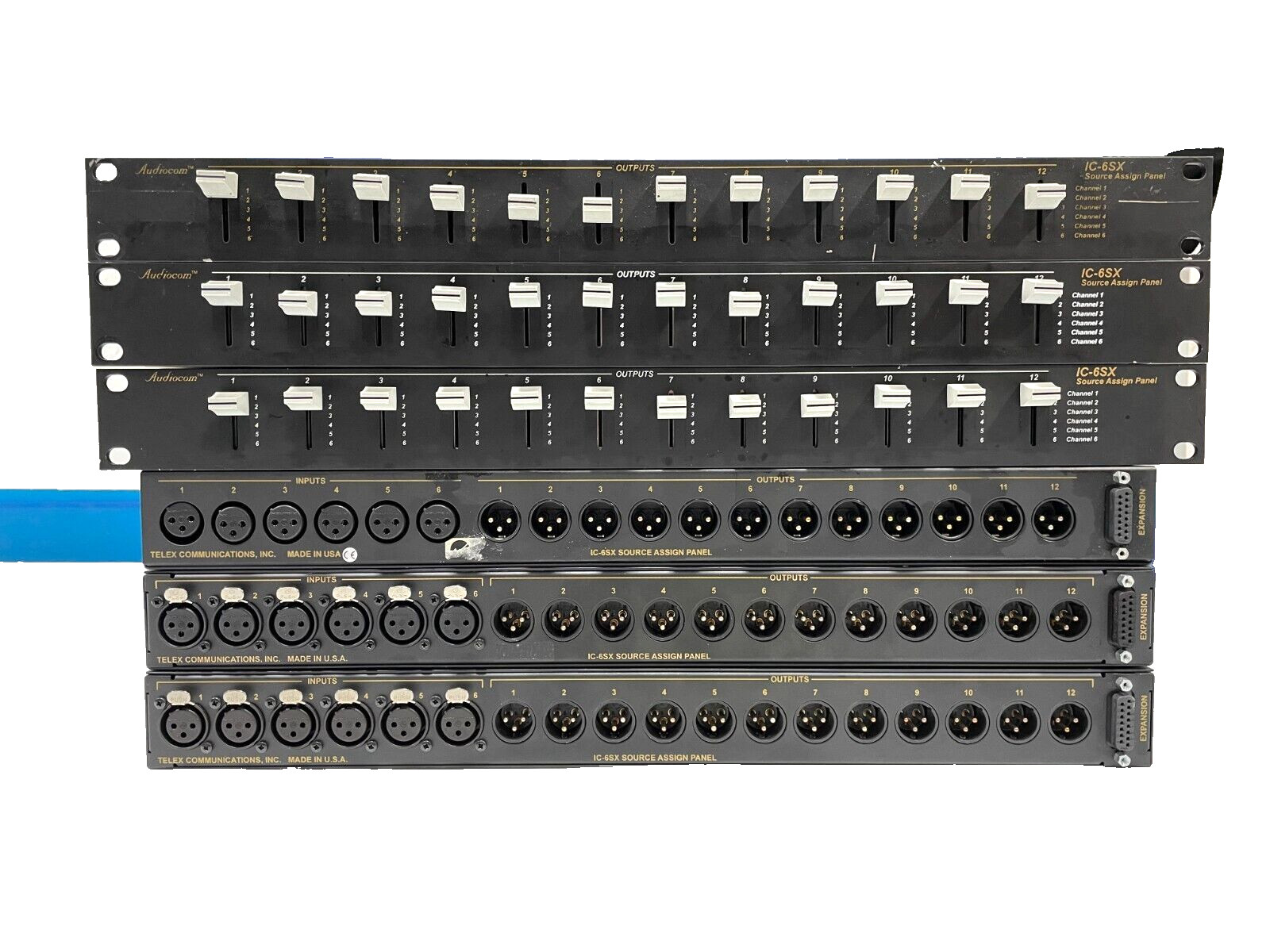 Audiocom IC-6SX Source Assign Panel #2454 (One)THS