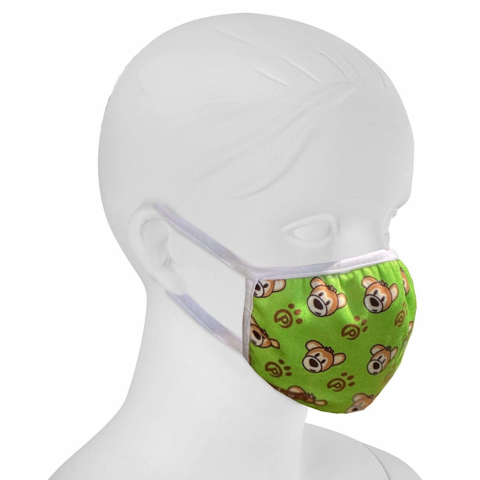Mixed Pawley And Poppy Adjustable Face Masks (6 Pack)