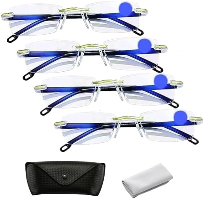 Auto-Focus Glasses, 2026 New Blue Self-Focusing Glasses, Unisex Smart Auto-Focus