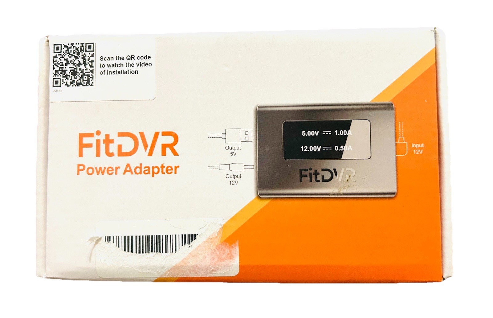 FitDVR Model : D3 (Dash Cam Power Adapter with Cables) New Other