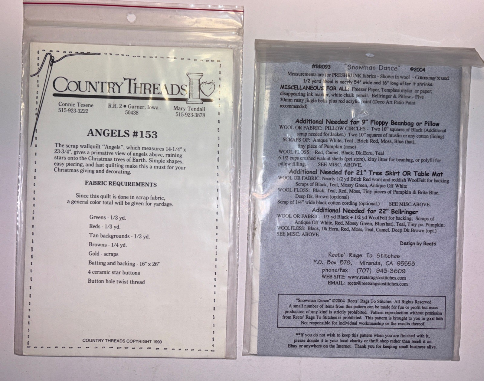 Vintage Quilt Pattern Lot (18)