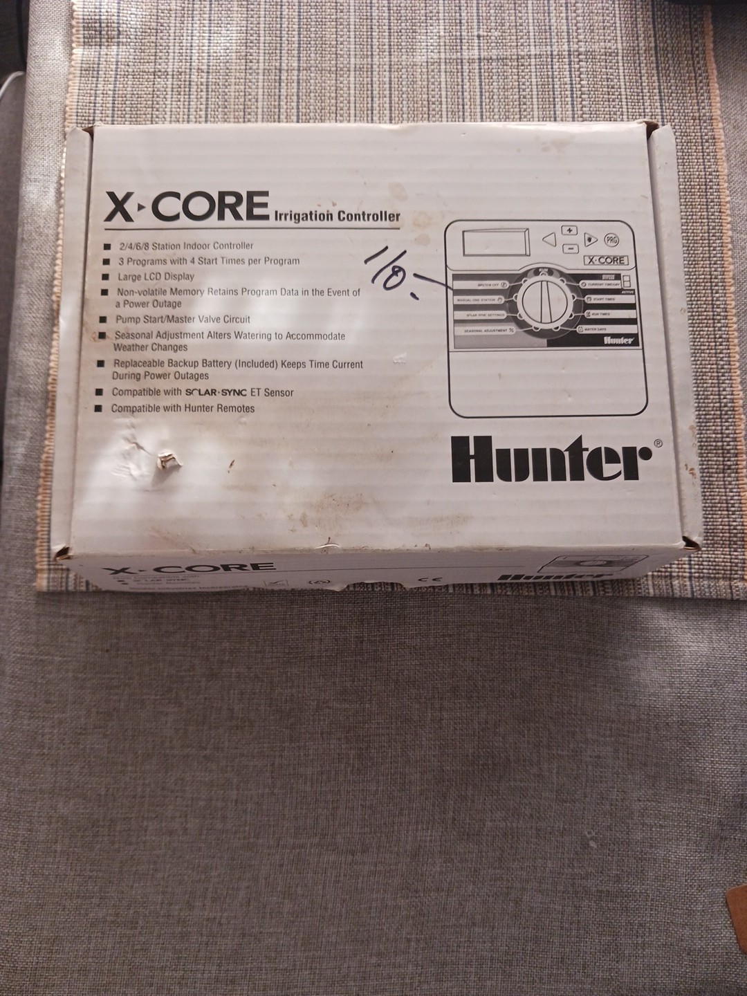 Hunter X-Core XC-800i 8 Zone Irrigation Timer Controller No Power Supply