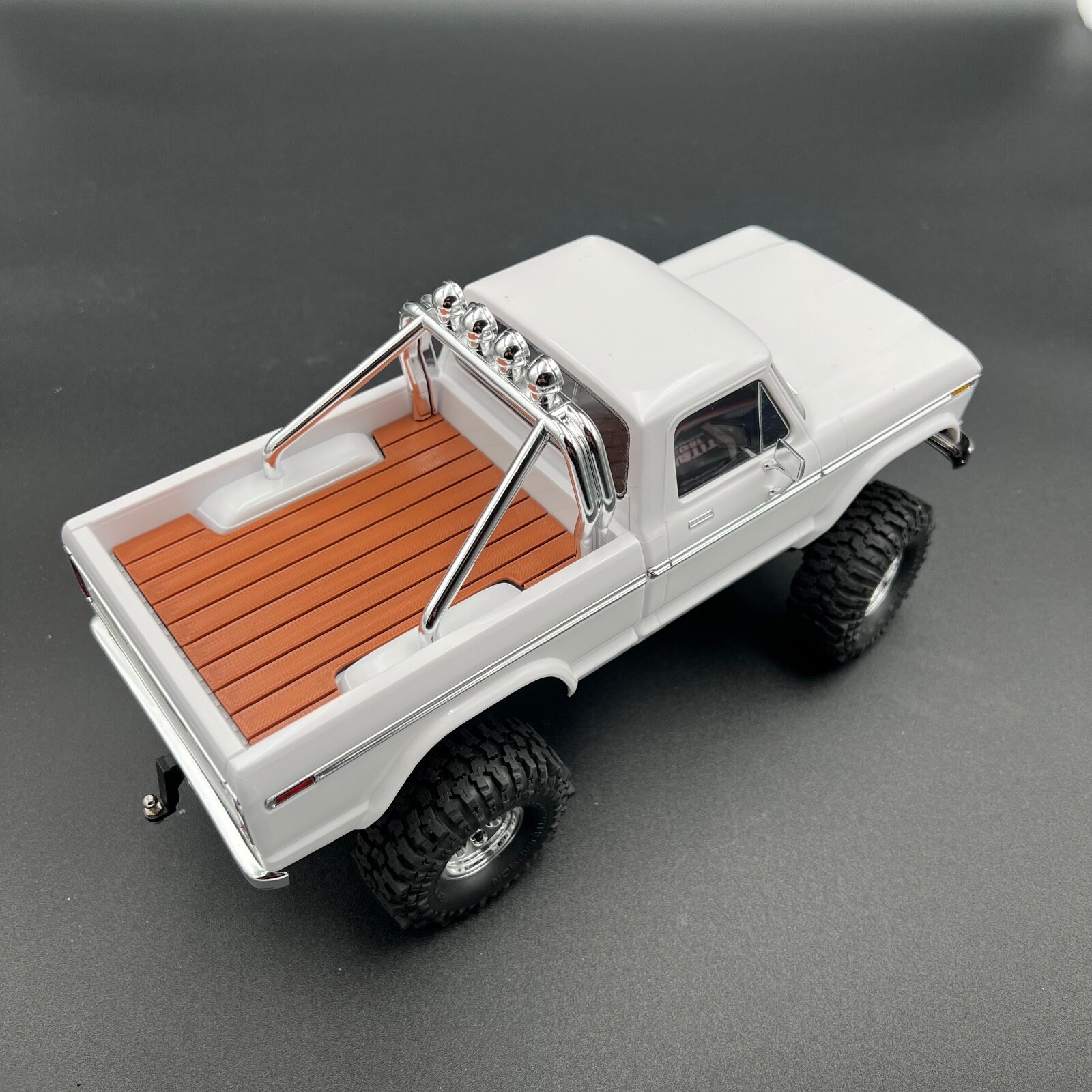 Wood Floor Upgrade Fits Traxxas Trx4m High Trail Bed Accessories Ford F150 Rc