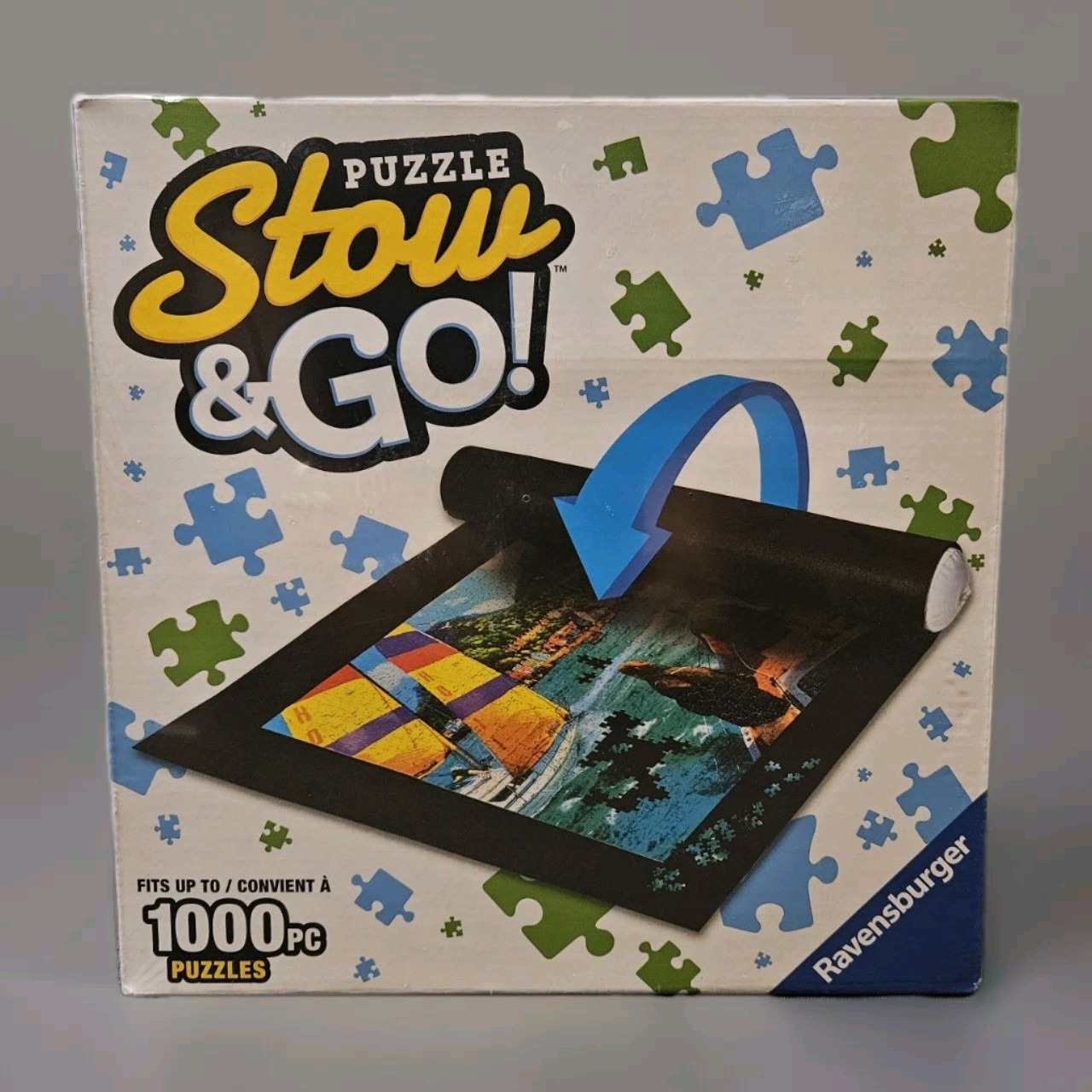 Ravensburger Stow & Go Puzzle Storage - Assemble Up To 1000pc 39"x 22" - NEW