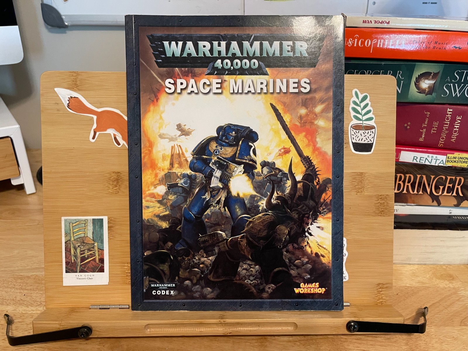 Warhammer 40k Codex Space Marines 2008 Softcover Book Games Workshop