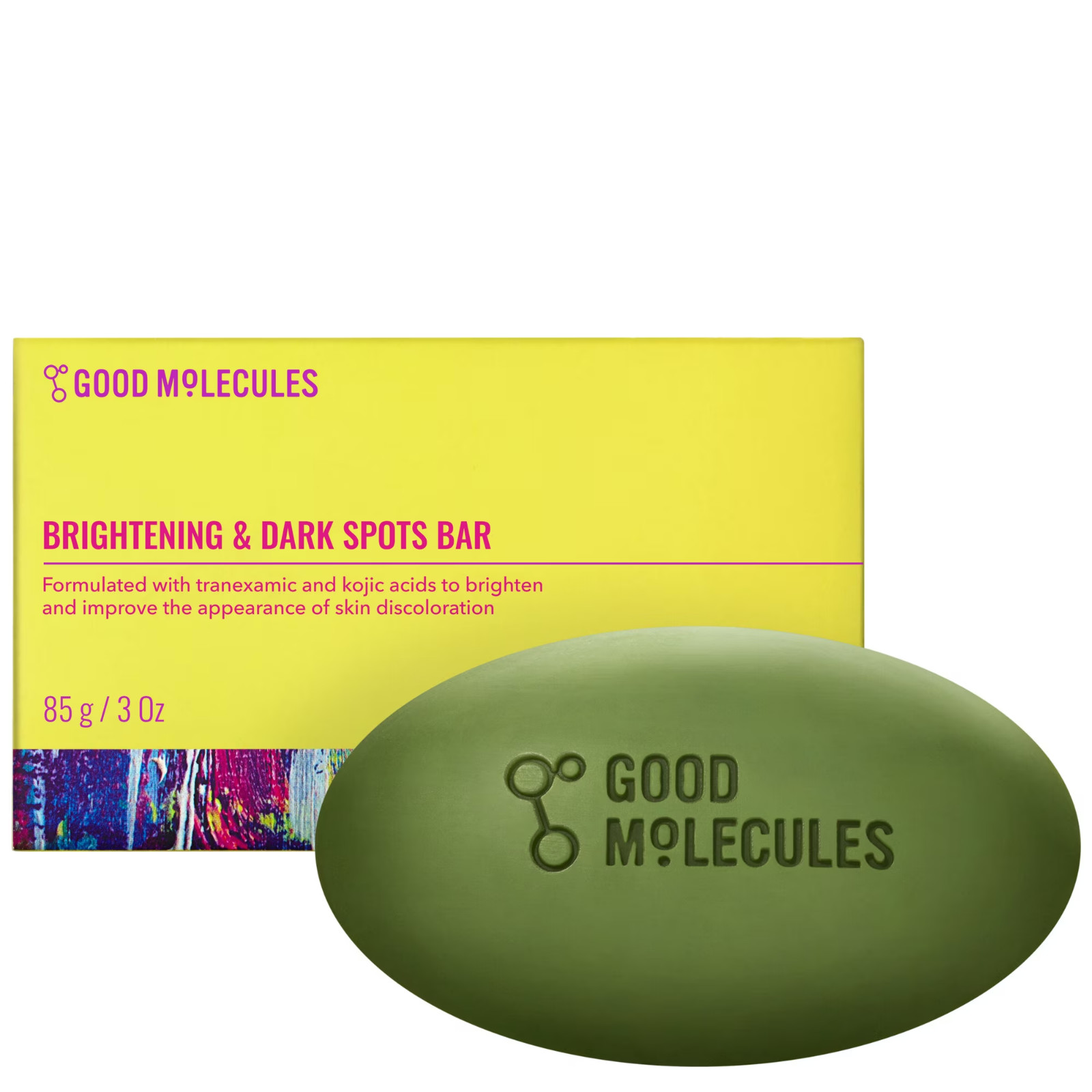 Good Molecules Brightening Dark Spots Bar Soap-Free Face & Body 3 oz
