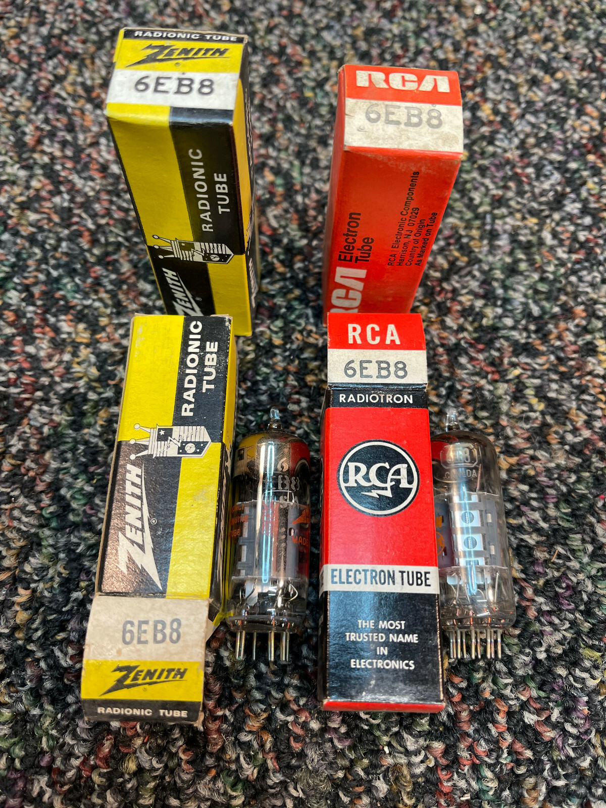 RCA and  Zenith 6EB8 Vacuum Tube N.O.S.