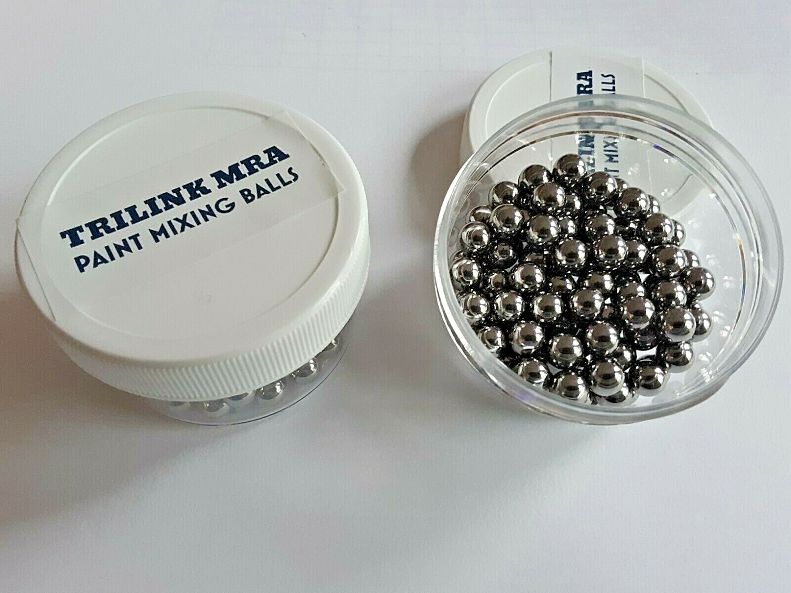100 Count Paint Mixing Balls - Chrome 6 mm