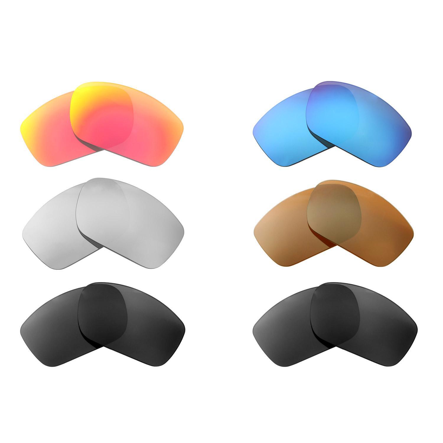 Walleva Replacement Lenses For Oakley Straightlink OO9331 Sunglasses - Options