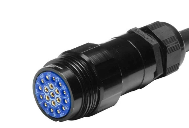 SOCO Socapex 19 Pin 300 ft Lighting Power Extension Cable Phase3 SHOWSAFE series
