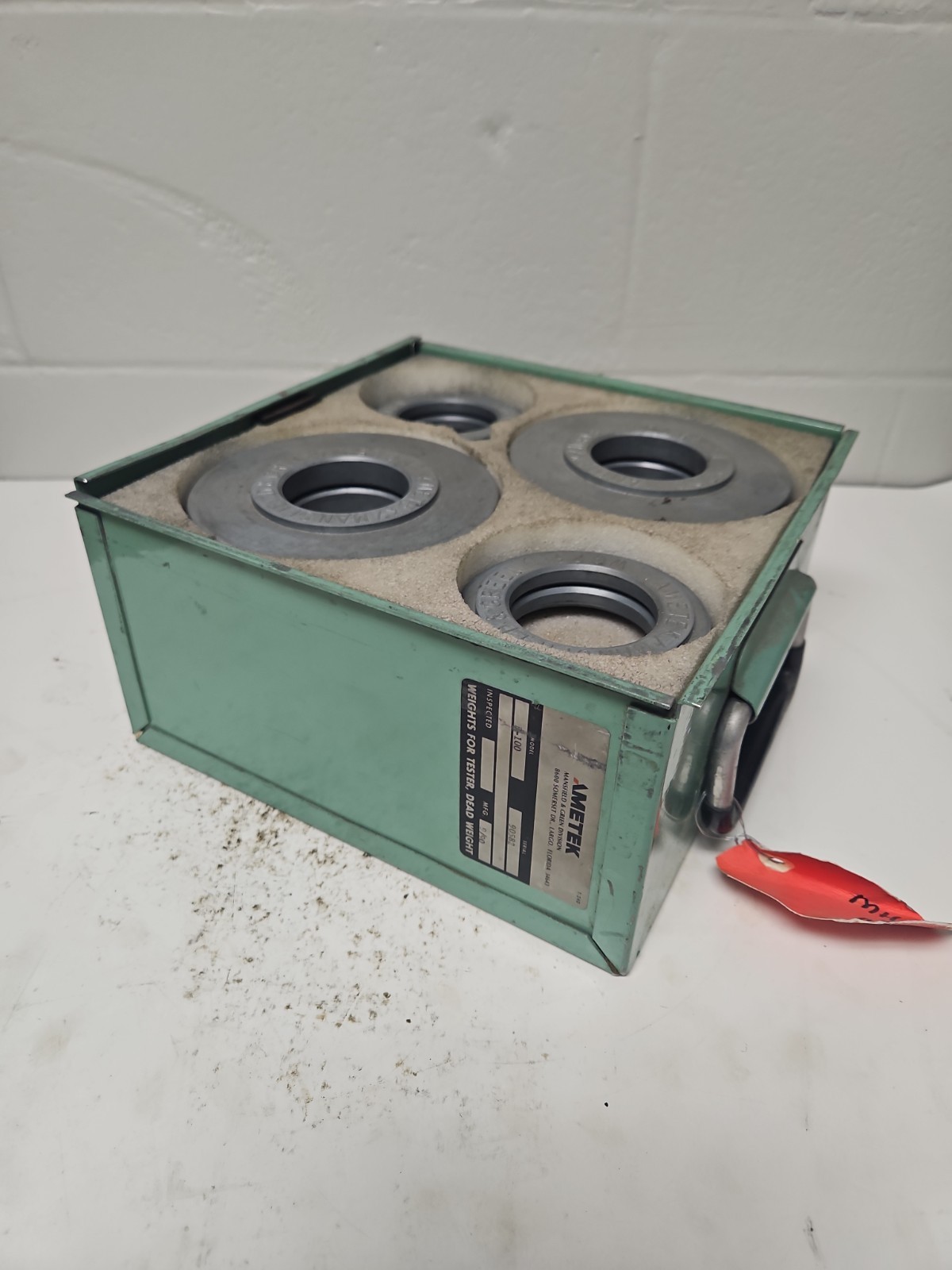 Ametek Mansfield & Green Weights for R-100 Dead Weight Pressure Tester