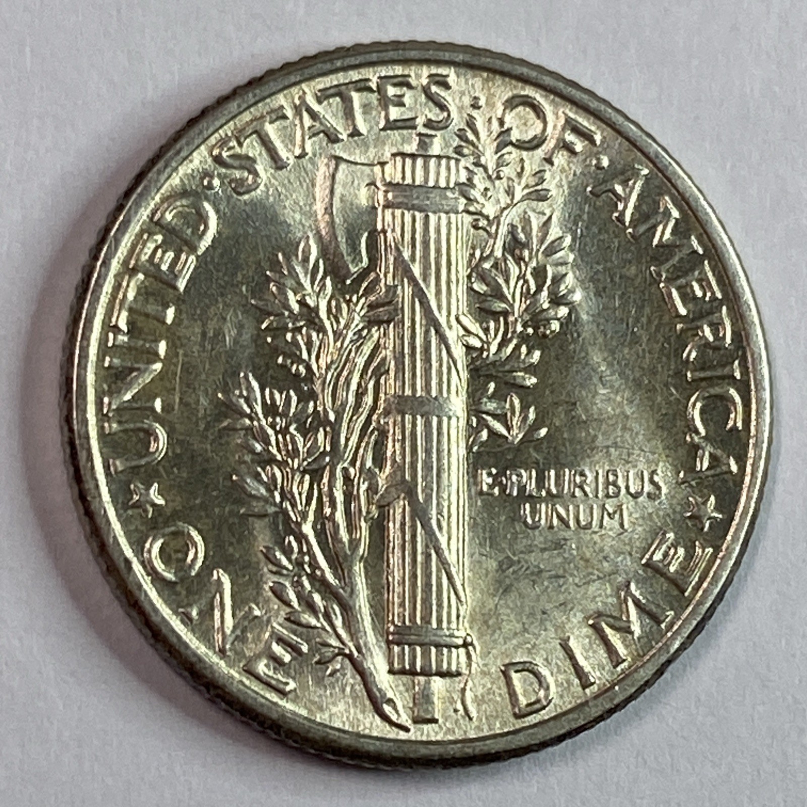 1944 10C Mercury Dime