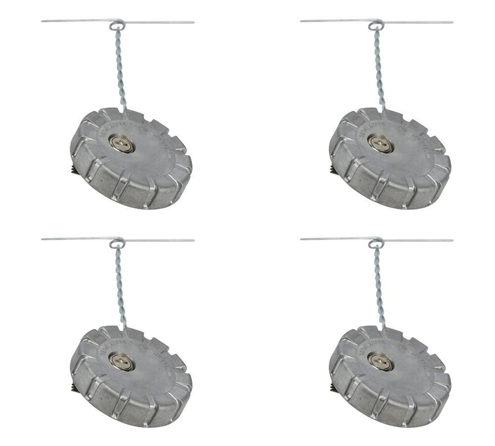 (4 Pack) Locking Fuel Cap With Keys Replaces OEM: 249-4B