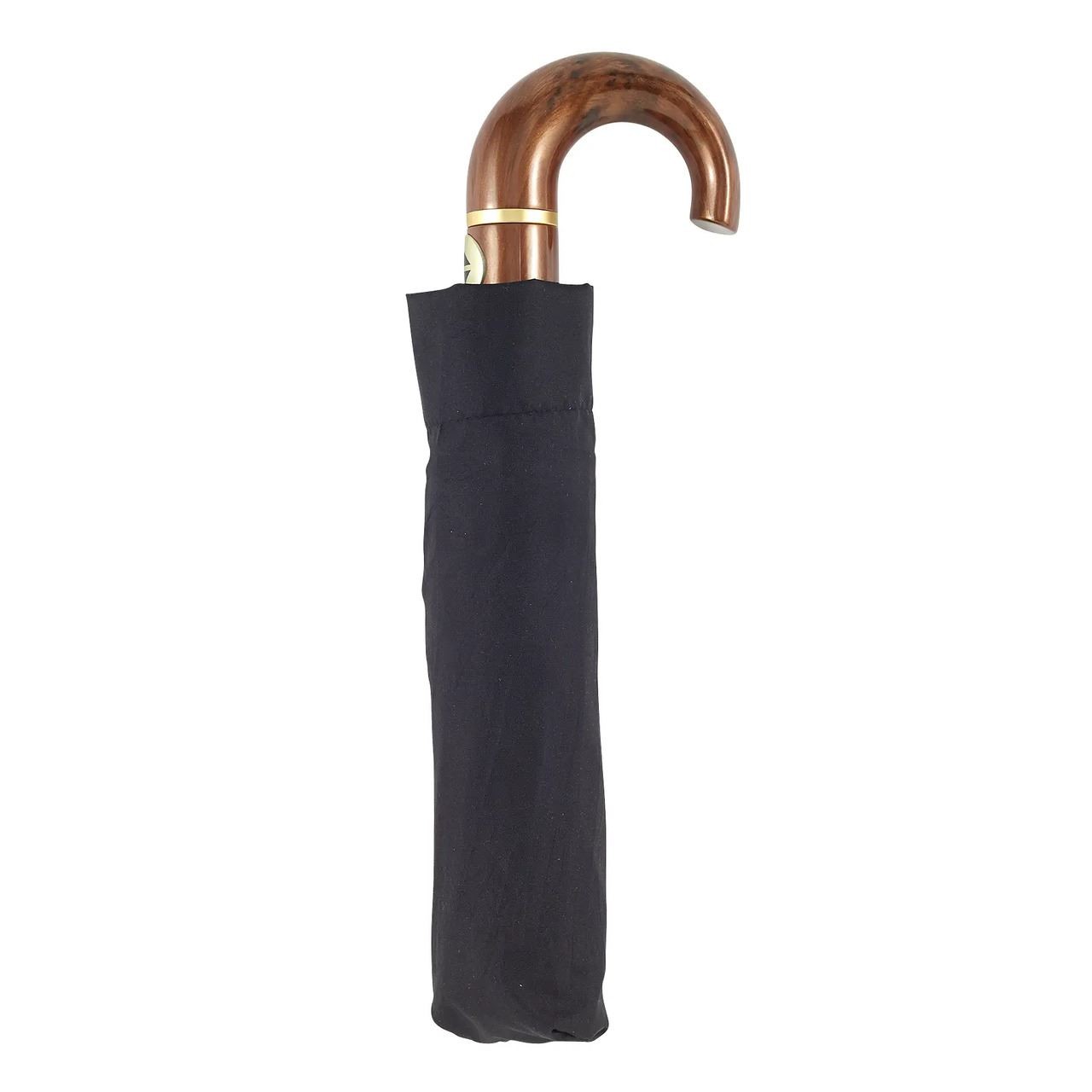 Folding AO/AC Black-3 Section Men's Folding Umbrella