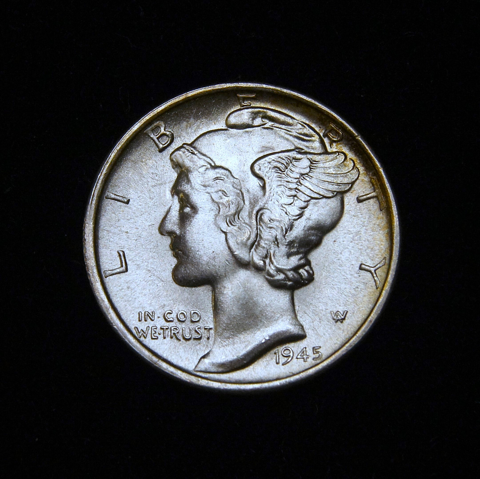 1945-S Mercury Dime MS++++++ Micro-s