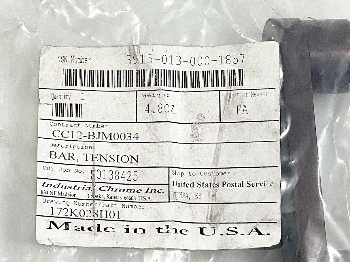 NEW 172K028H01 Tension Bar