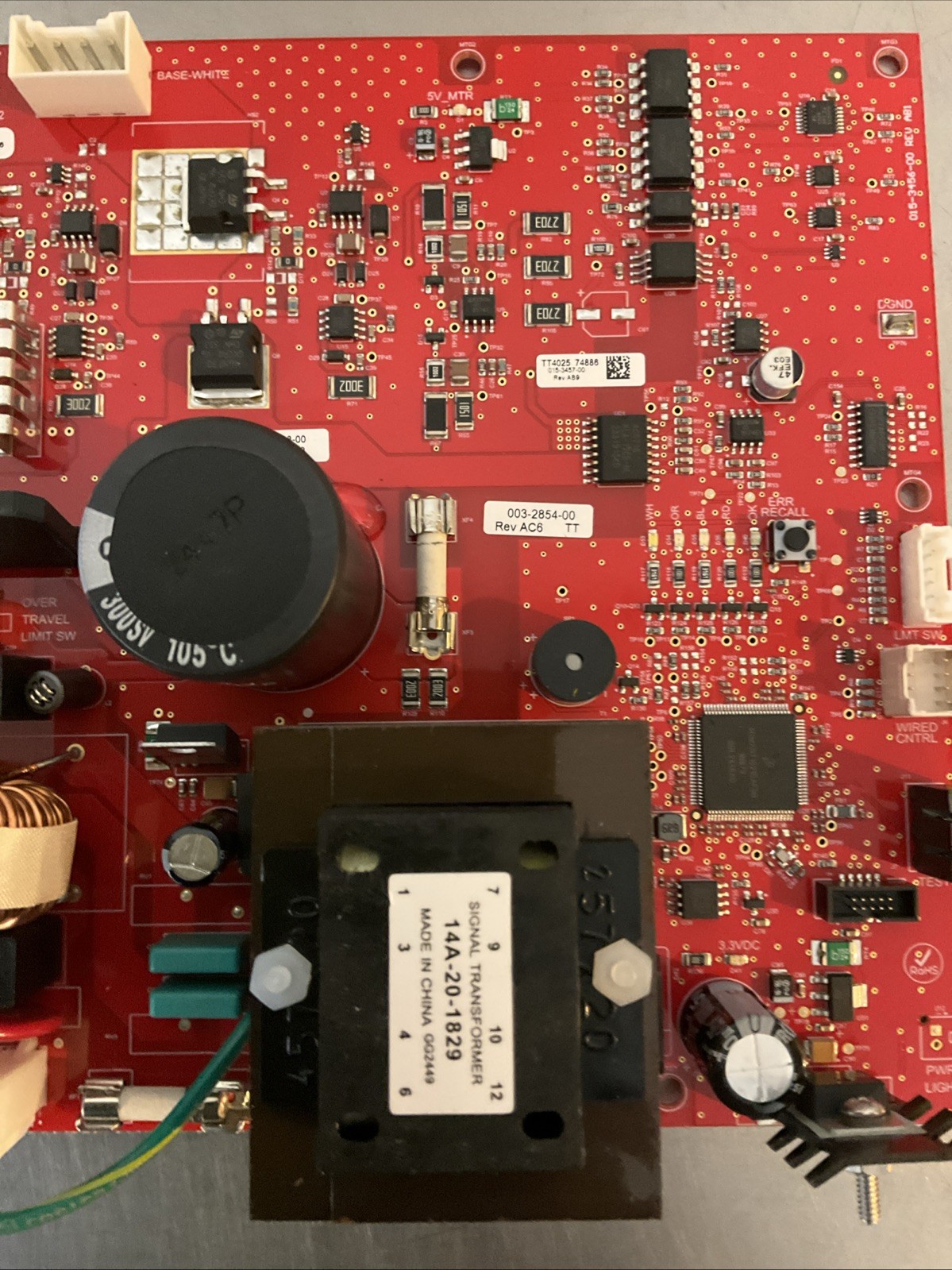 Midmark Ritter Main Board 224 TESTED