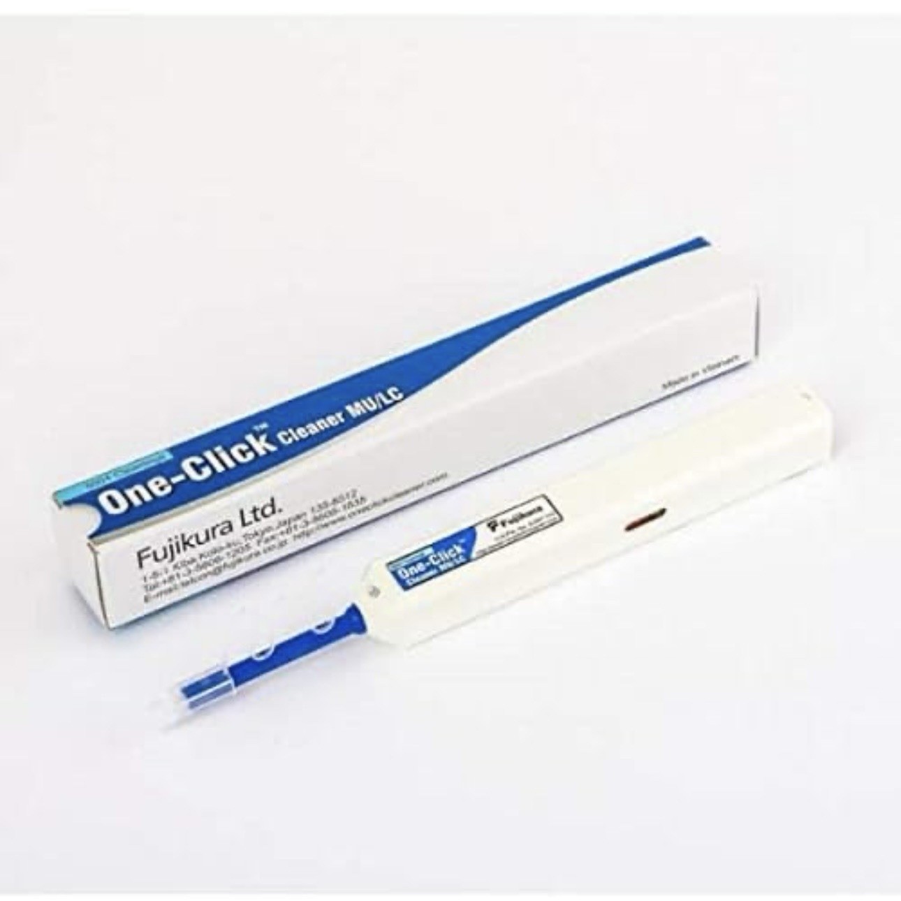 Fujikura One-Click Cleaner MU/LC Fiber Optic Connector Cleaner