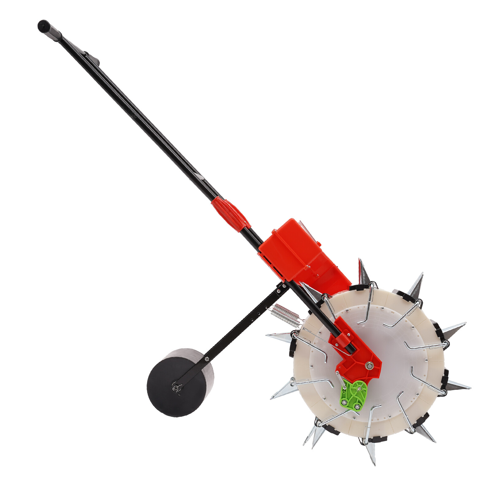 10 Holes Hand-Push Seeder Garden Seeder Agriculture Walk-Behind Row Crop Planter