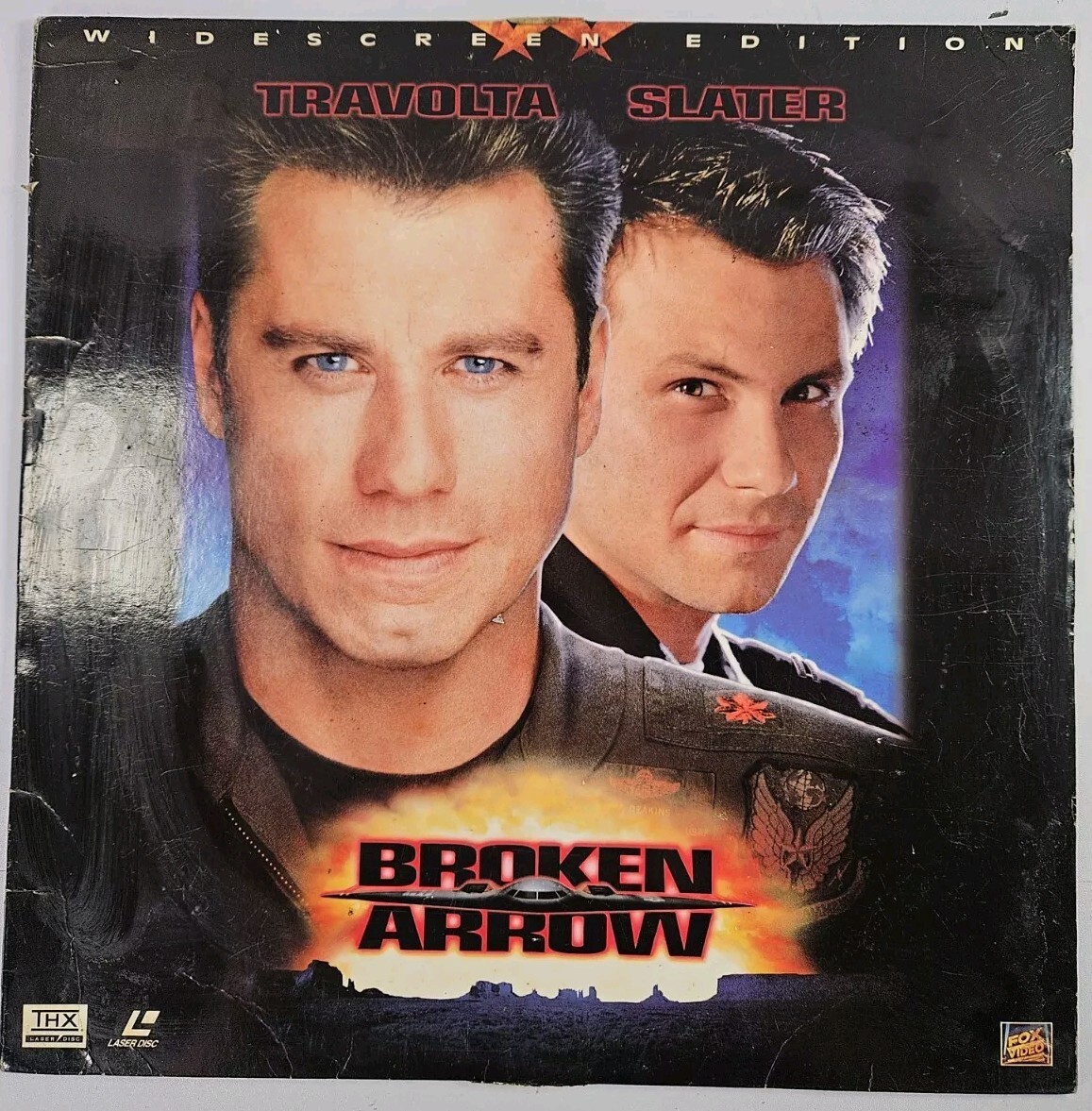 Broken Arrow NTSC Widescreen Edition Laserdisc  John Travolta & Christian Slater