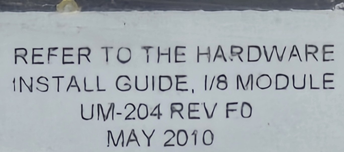Software House AS0073-000, ROHS, APC 8RD Input Bus Module