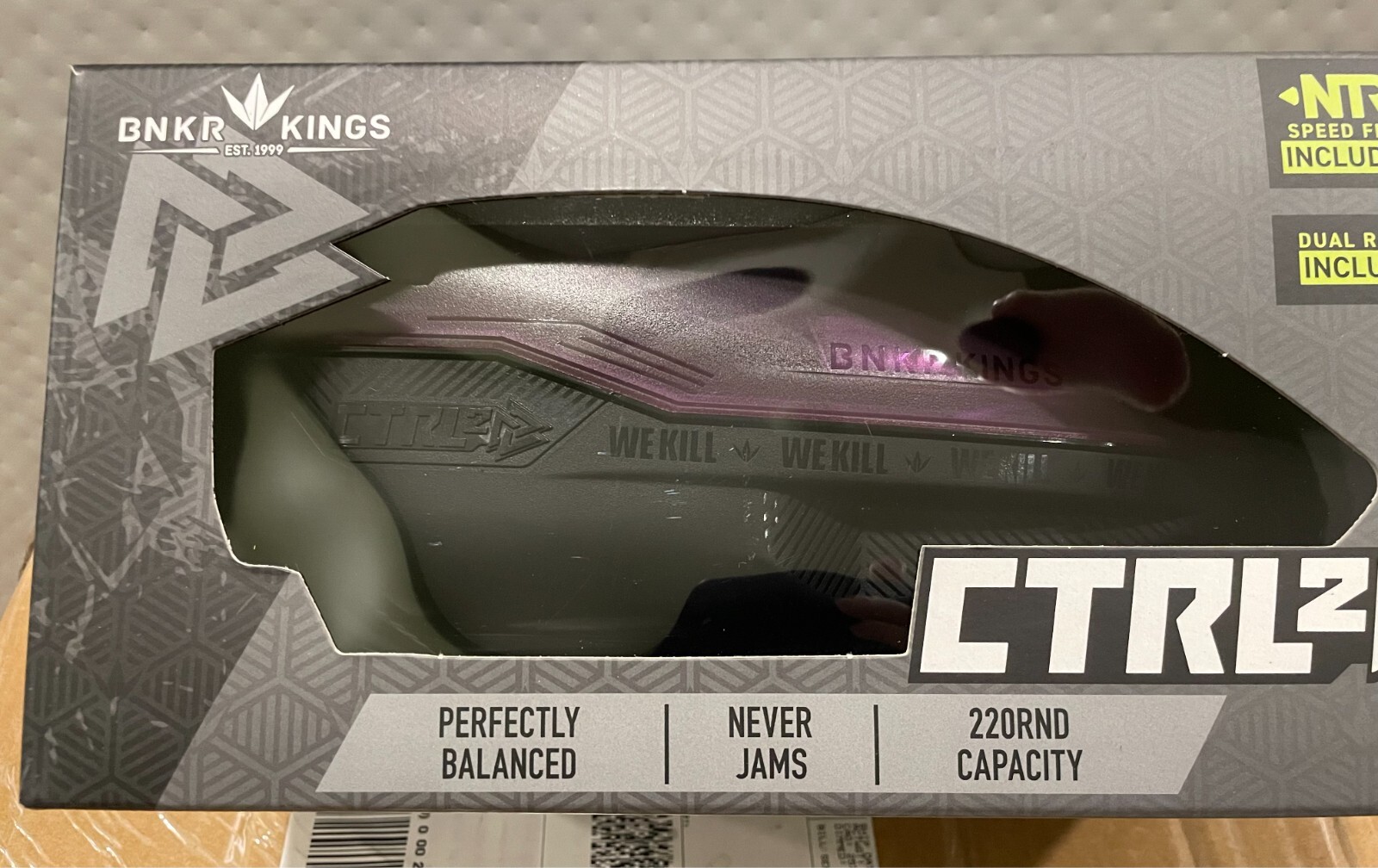 Bunkerkings CTRL2 Loader - Crystal Purple Black