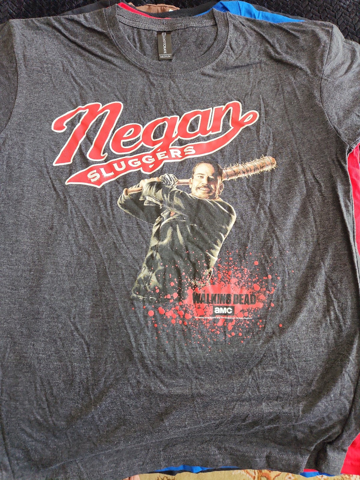 Loot Crate Exclusive NEW T-Shirt - Size M Medium - Negan from Walking Dead