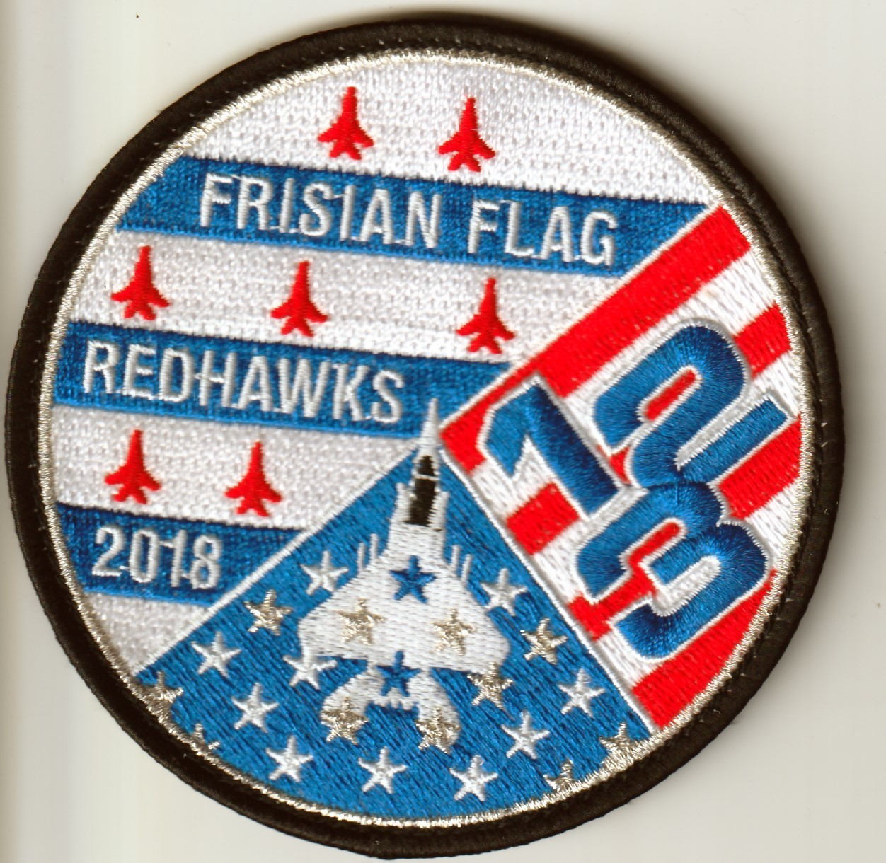 USAF AIR FORCE 123rd Fighter Wing Portland FRISIAN FLAG 2018 Leeuwarden patch