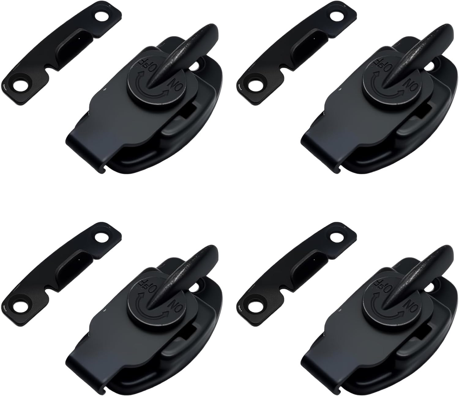 4 Pack Dining Table Lock Heavy Duty Align-N-Lock Table Locks Leaf Buckle Connect