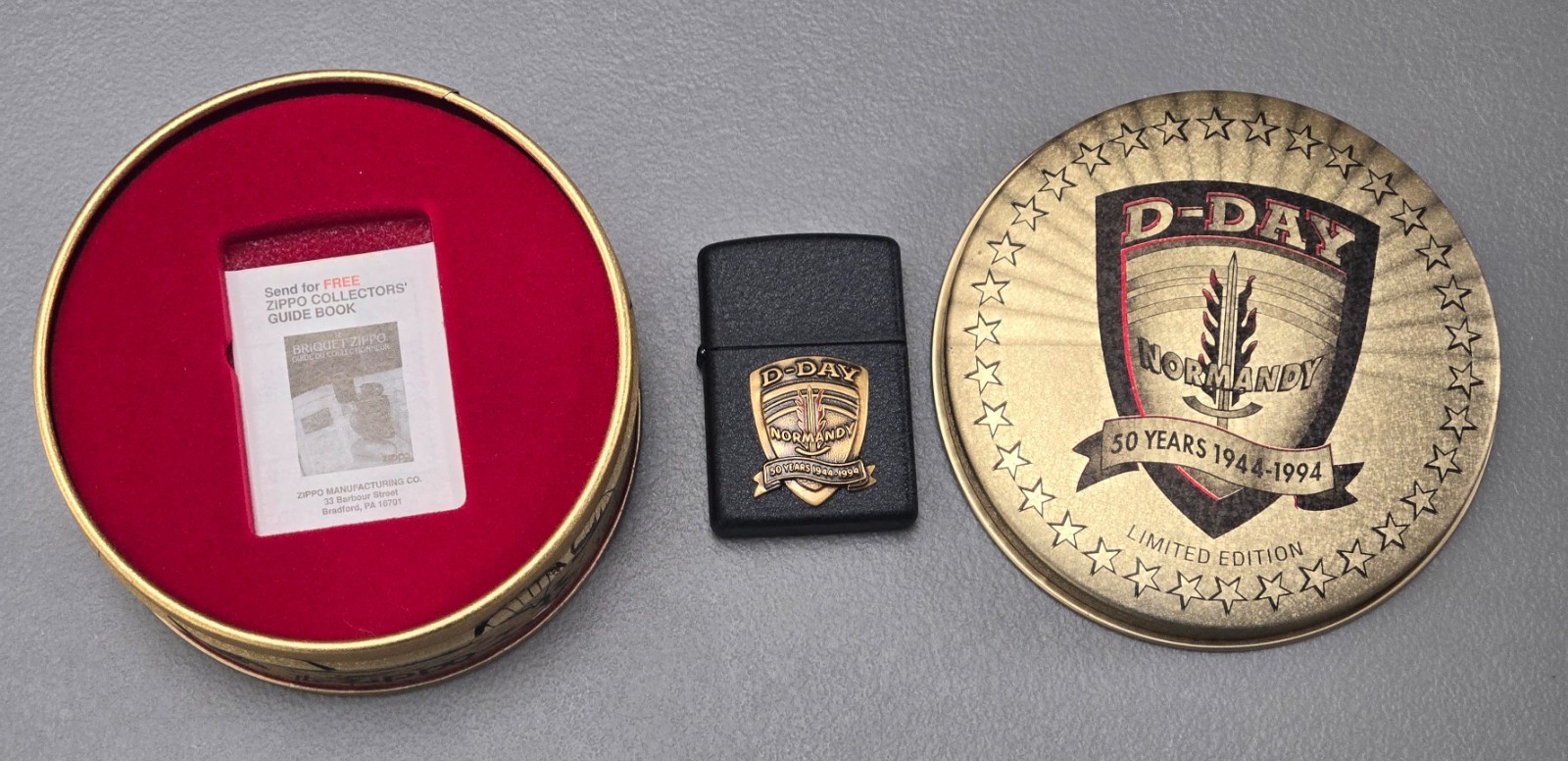 ZIPPO D-DAY NORMANDY LIGHTER