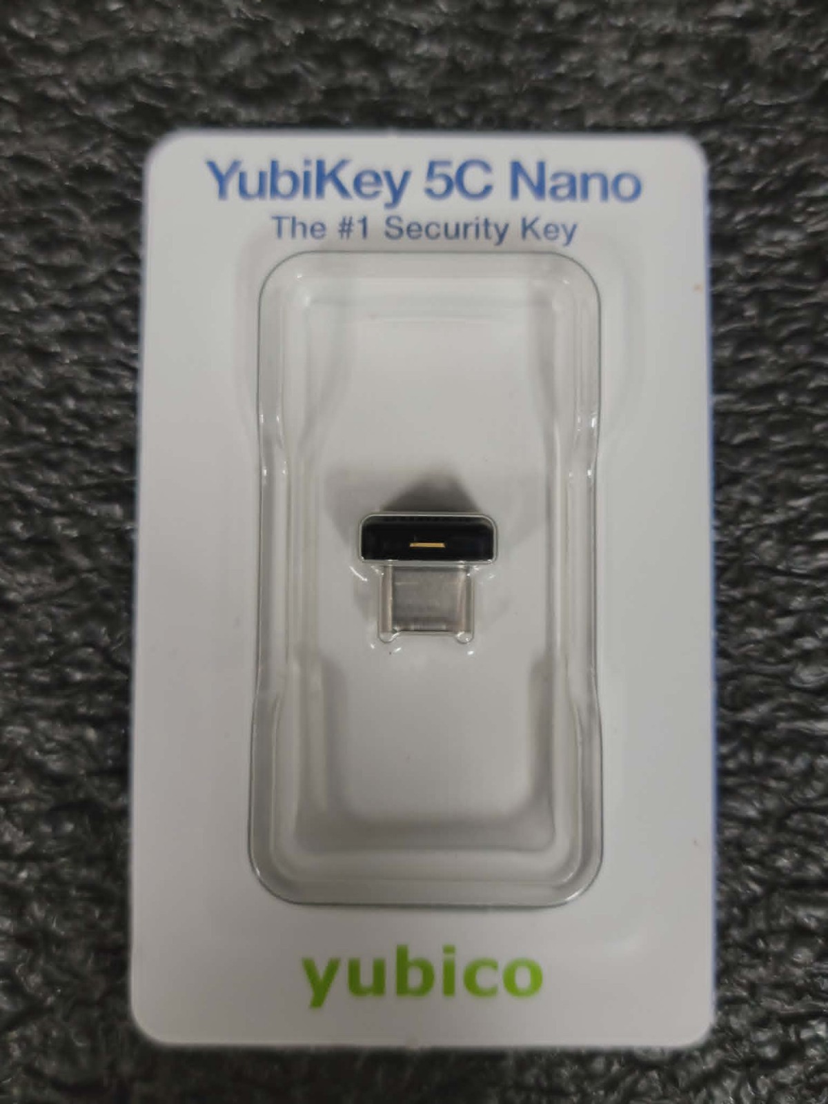 Yubico YubiKey 5C Nano Two-Factor Auth 2FA Security Key USB-C FIDO2