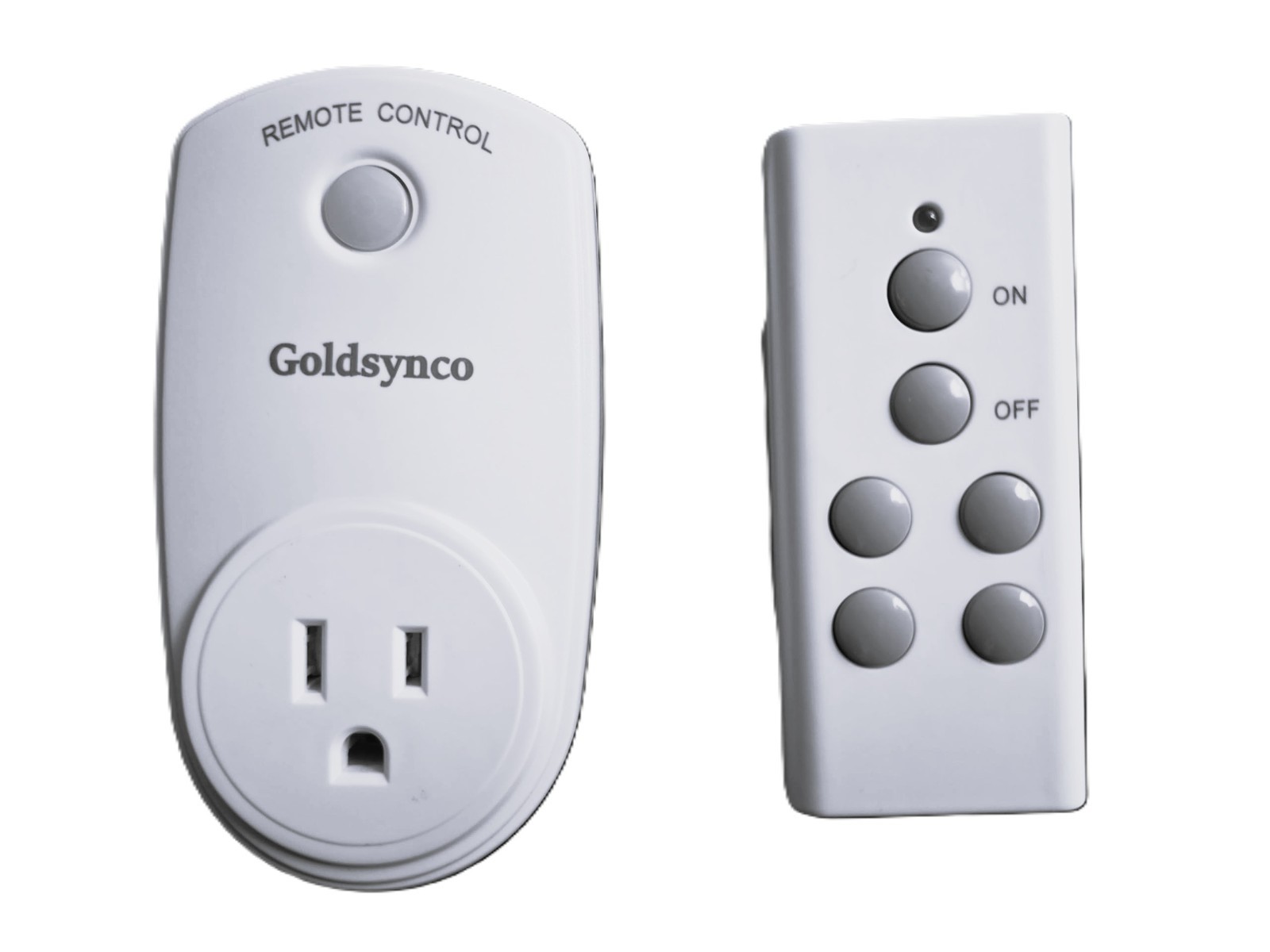 2 pack Long Range Wireless Remote Plug Safe for Home and Outdoor Work (100m)