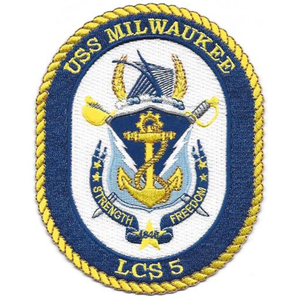 USS Milwaukee LCS-5 Patch