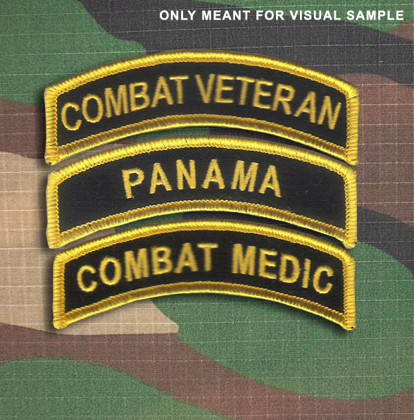 Combat Infantry Tab 'CVMA' style - Ranger - Airborne - Harley Davidson - OEF