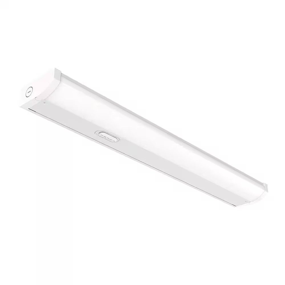 Contractor Select UCES 18 In. Hardwired White Integrated LED Included under Cabi