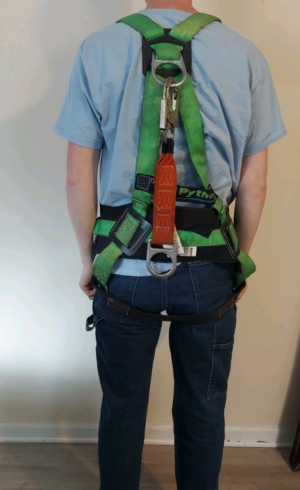 Miller Pytho  Honeywell Full Body Safety Harness L/XL 130-310 Lbs