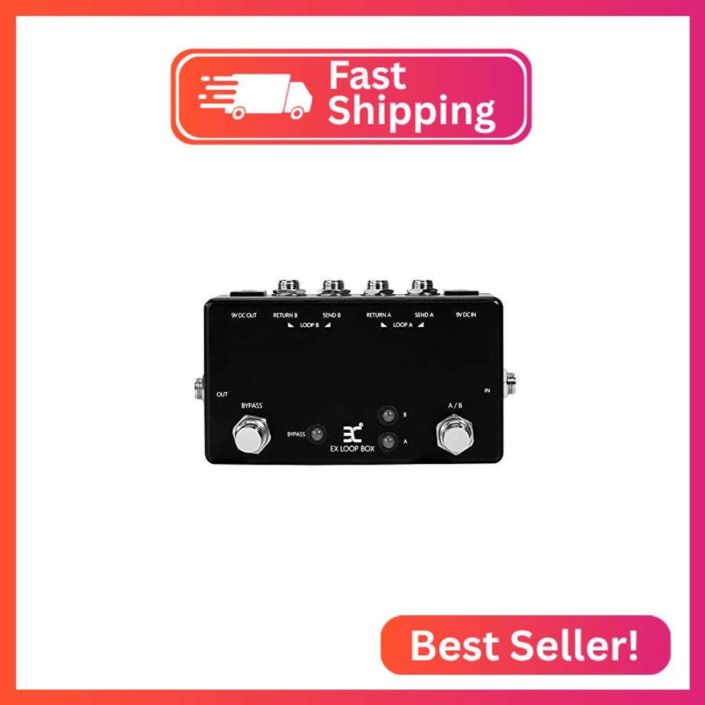 EX Guitar Effects Loop Switcher Passive Channel Switcher Box ABY Box Line Select
