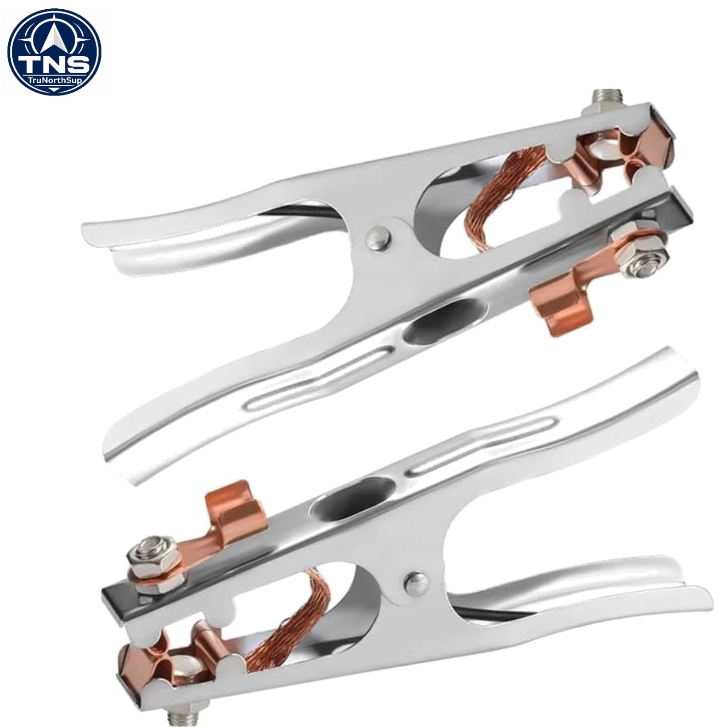 2PCS 500A Welding Ground Clamp, Manual Welder Electrode Clamp, Welder Ground