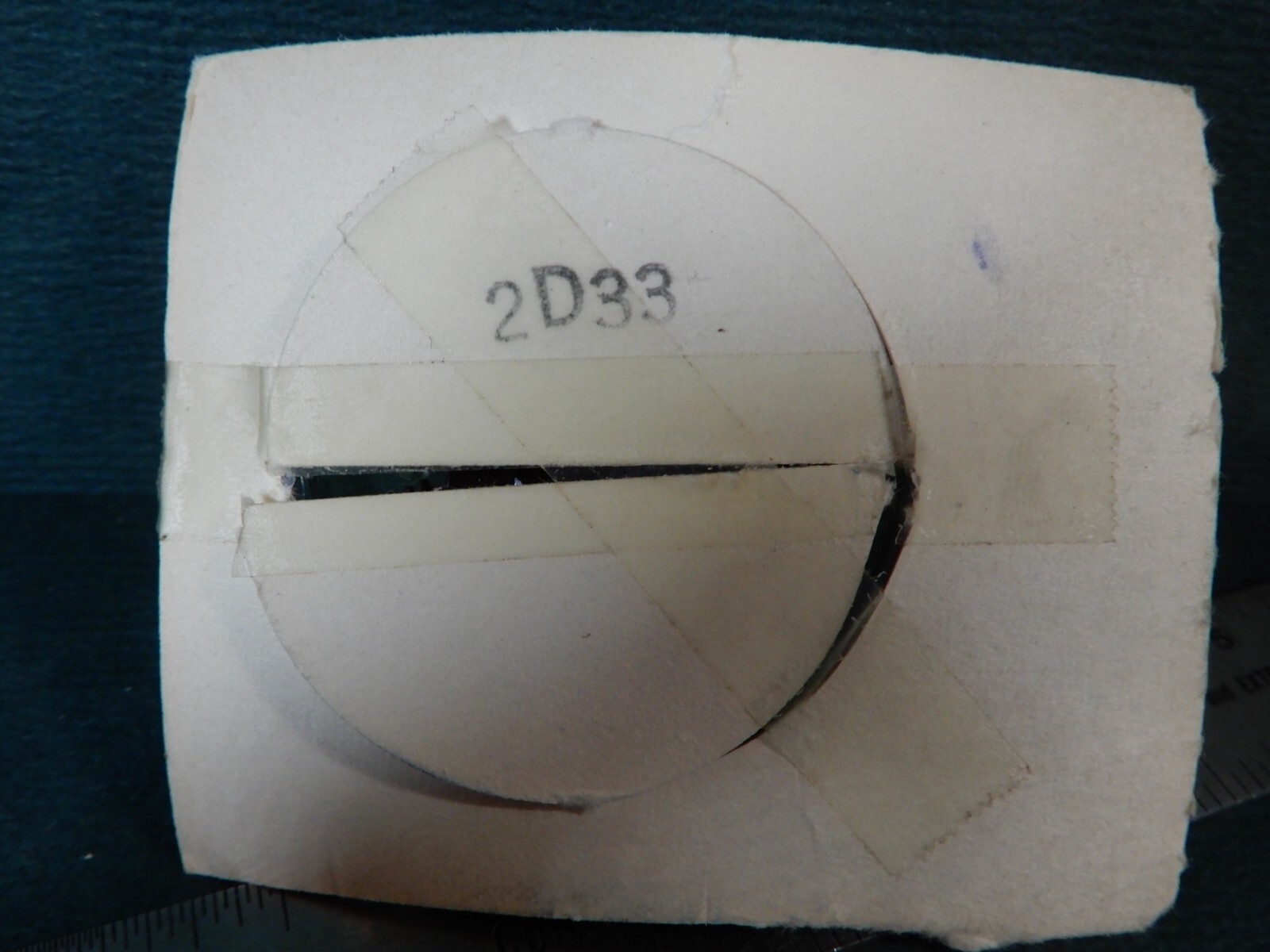 Honeywell Micro Switch 2D33 4 Pole "Series 2" Pushbutton Switch Module NOS On-Of