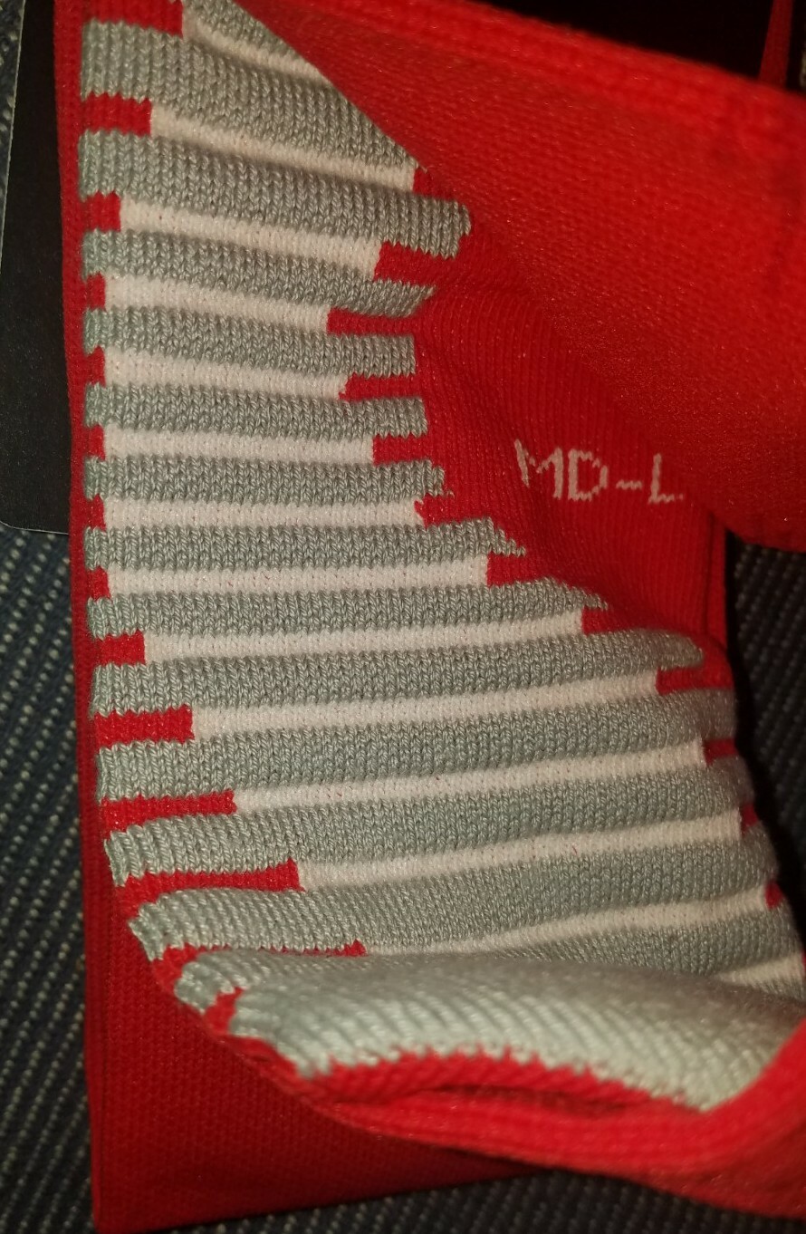 Nike Matchfit Knee High Red Soccer Socks Men's 6-8 Women's 6-10 New