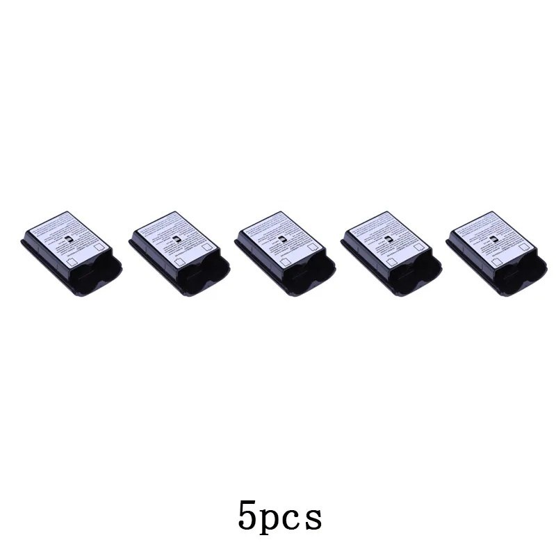 AA Battery Back Cover Case Shell Pack For Xbox 360 Wireless Controller Black Lot
