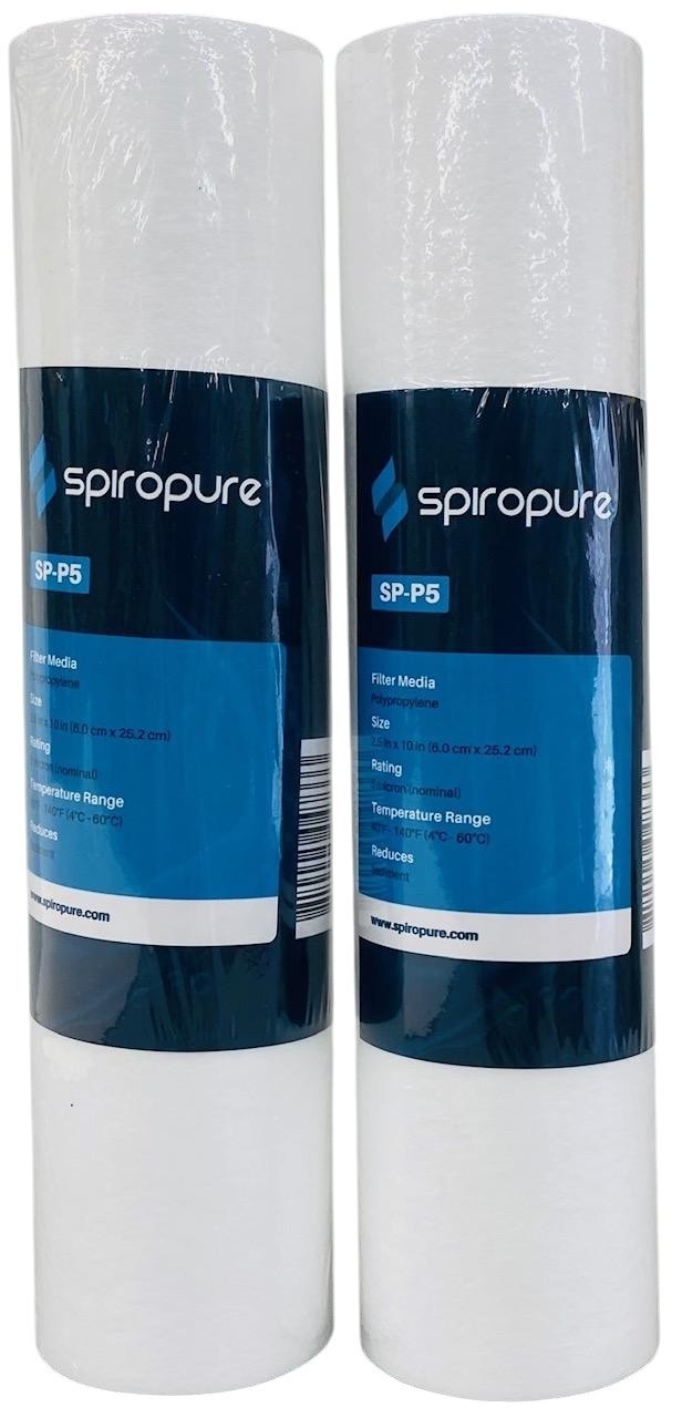 (2-Pack) | Whole House W5P Sediment Filter Cartridge | 5 Micron
