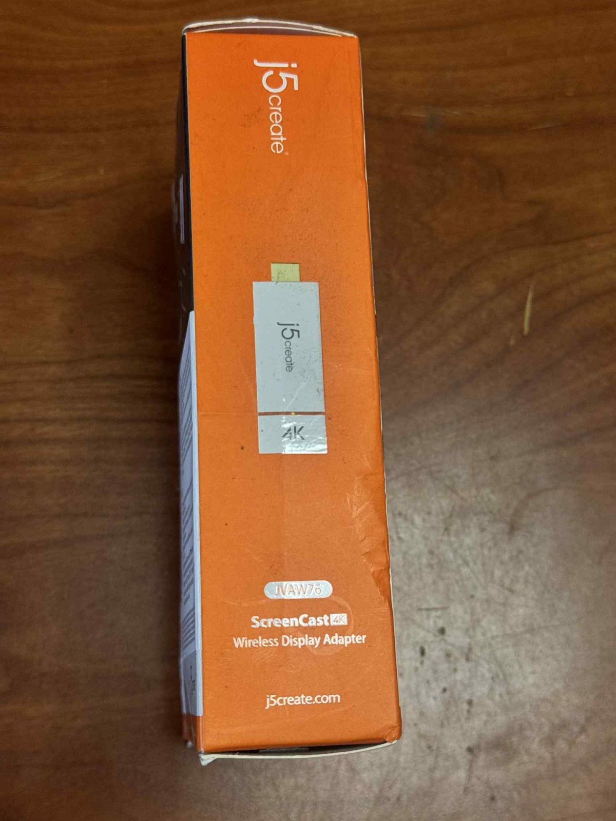 j5create - ScreenCast 4K Wireless Display Adapter - White
