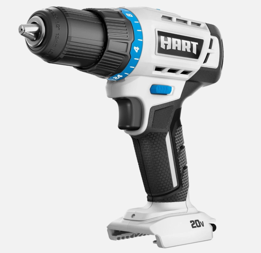 HART 20-Volt 1/2-inch Cordless Drill/Driver HPDD02 Gen 2 (Tool Only)