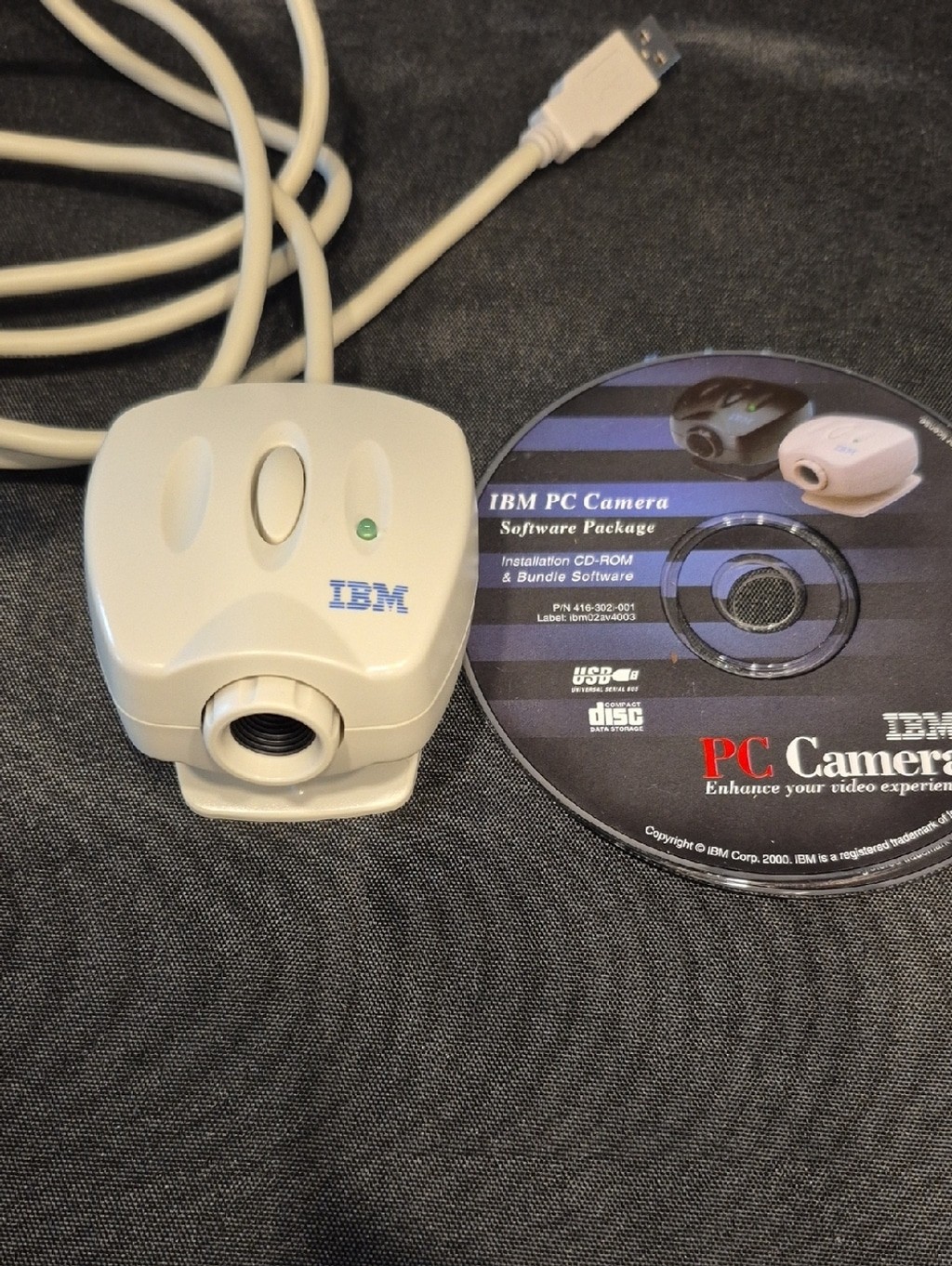 Vintage IBM PC Camera USB Webcam