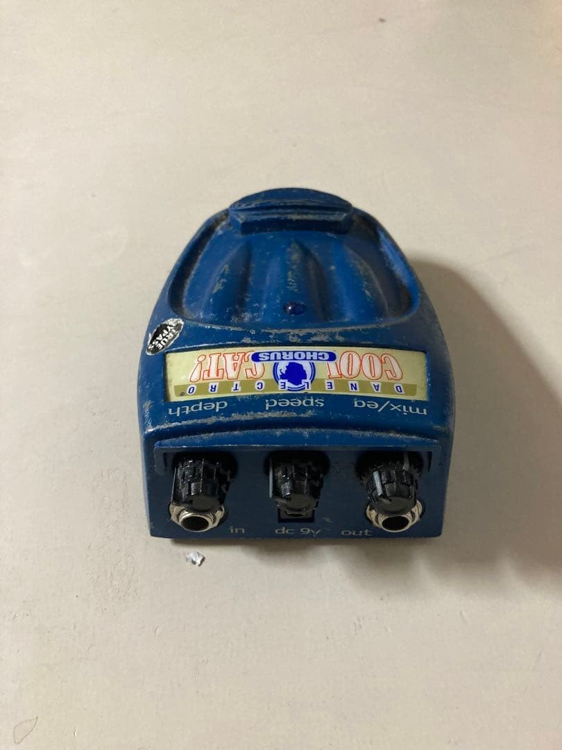 Danelectro COOL CAT Chorus Guitar Effect Pedal Used Tested, Compact