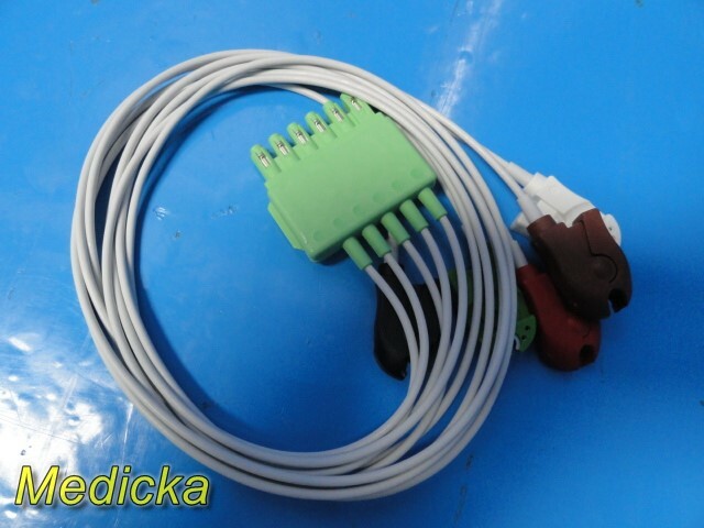 Drager Medical P/N 749983 Trust Tele ECG 5-Lead, Grabber Set ~ 24627